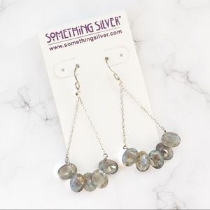 Zina Kao Sterling & Labradorite Earrings